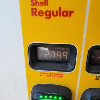 Pays to have a Shell card... got $1.40 off!