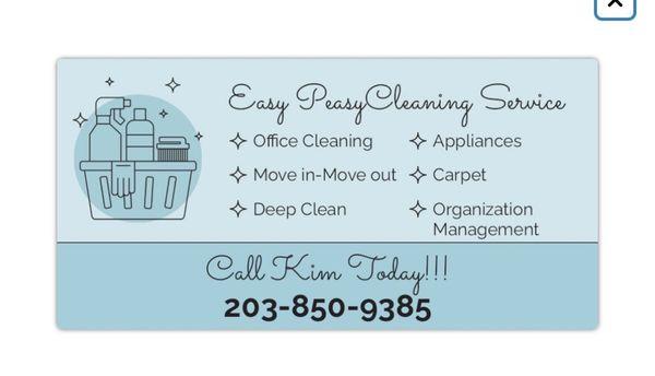 Office Cleaning, Deep Clean, Move in-Move Out, Basement/Attic clean outs, Appliances, Carpets, Organizational Management.