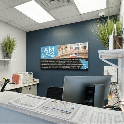 Front Desk at Realty Texas - North Austin