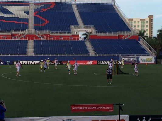 Launch game vs Boston Cannons