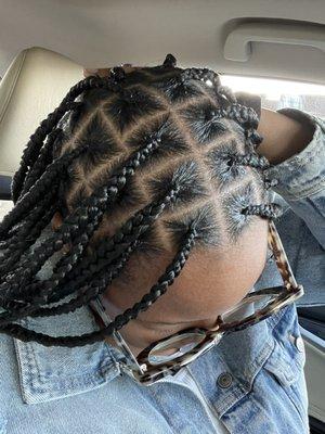 What size are these braids? This is supposed to be "medium"