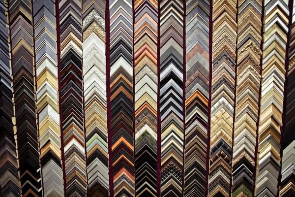 Over hundreds of frames to choose from.