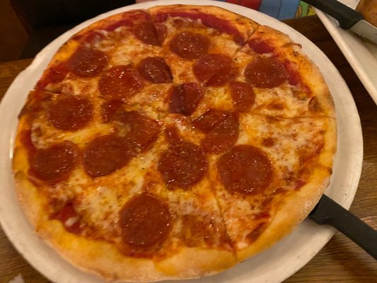 Pepperoni pizza