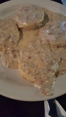 Biscuits and gravy!