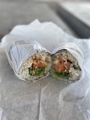 Two protein sushiritto ($11.95)