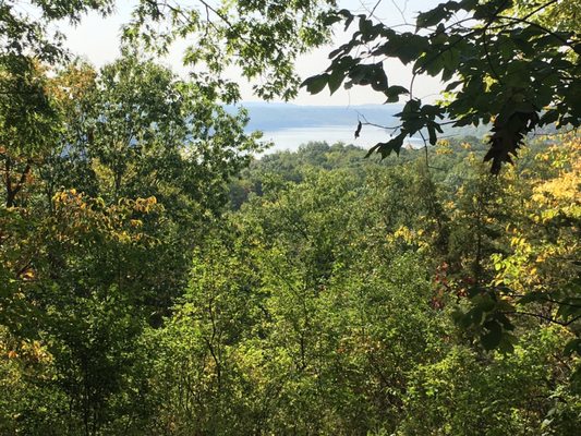 Top of the trail view.