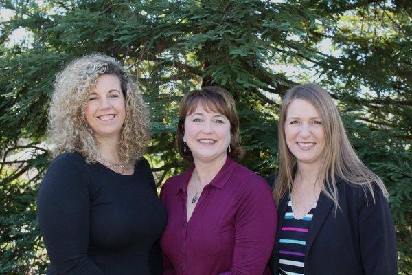 Our Providers- Left to Right- Danielle Harry, Deborah Touchette and Traci Long.