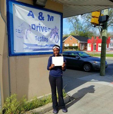 Congratulations new driver!