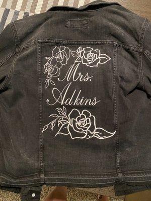 My beautiful custom jacket