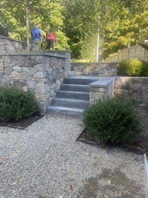 Make a grand entrance!  Update the look of your home and your life with new pavers and stone.