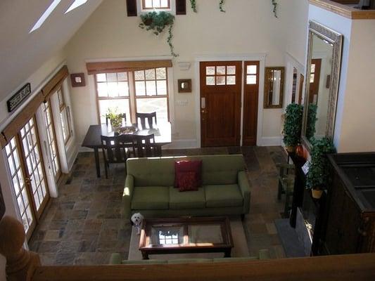 French Doors leading to wrap a round porch