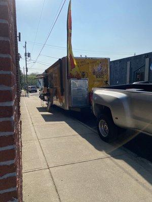 Parked at Lost Tavern Brewing in Hellertown, PA tonight