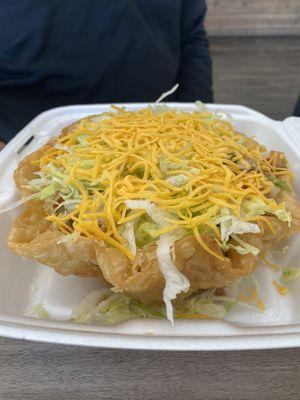 Taco salad. Great shell and size