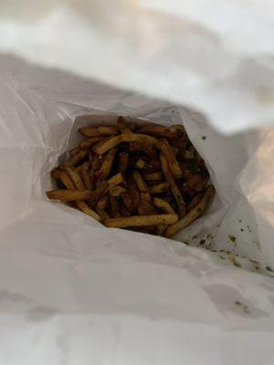 Basket of Garlic Fries