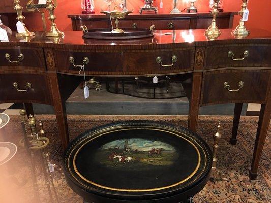 Found a Hickory Chair sideboard for $900.00 in good shape.