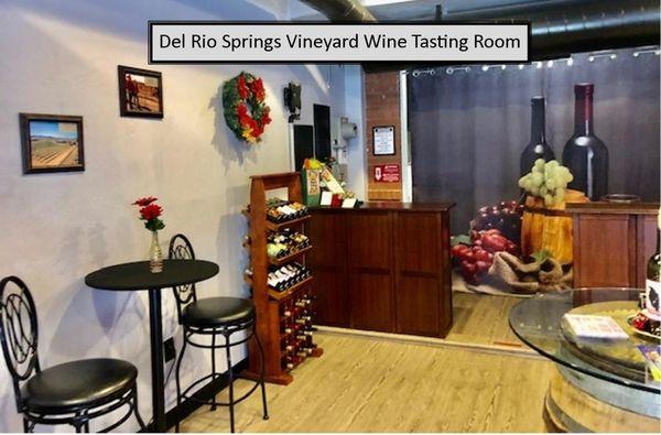 Del Rio Springs Wine Tasting Room