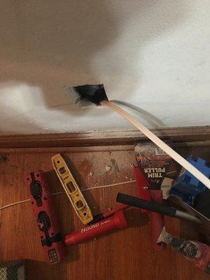 Installing outlet