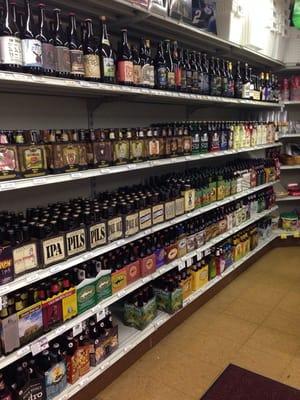 Great selection of Micro brew beers