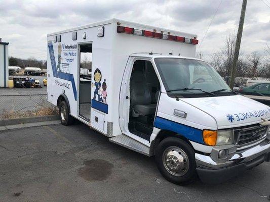 Discovery Museum Ambulance Refurbish! Kids can be ROUGH on a vehicle!