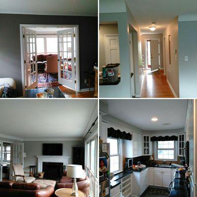 Home repaint in Troy . Color consultant did a awesome job with the colors