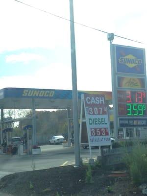 Sunoco Canton -- 707 Neponset St, Canton            Sign & Station