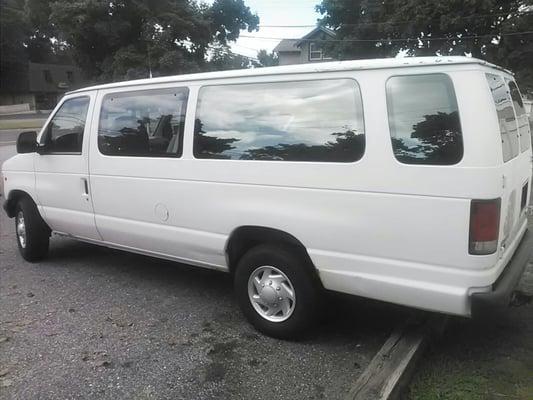 14 passenger Vans