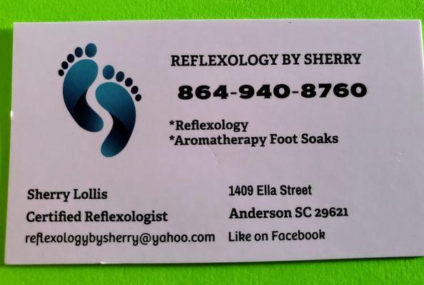 Reflexology By Sherry