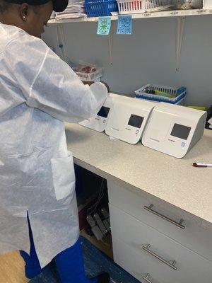 COVID-19 PCR equipment