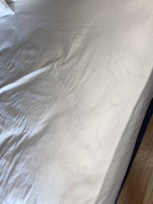 stained sheets