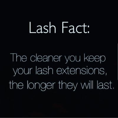 I always help you keep your lashes in the best condition possible!