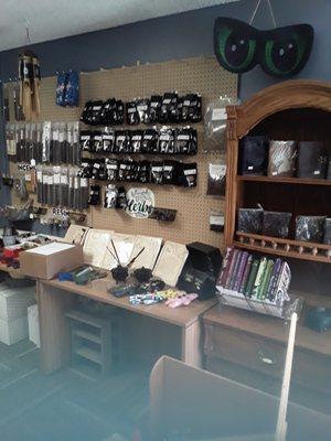 Herns, Journals, Wiccan Supplies, Incense and Smudge supplies