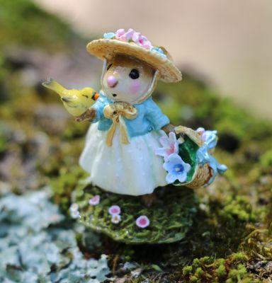 Sweet Songbird handmade miniature mouse