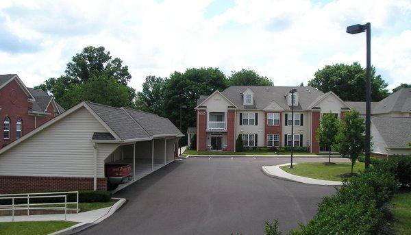 Lakeview Park-private covered entrances, a carport for each unit.