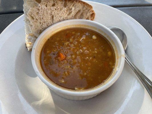 Persian lentil soup