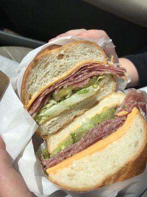 Salami Sandwich