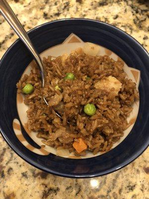 Chicken fried rice (take-out)