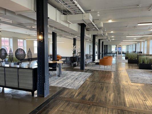 Fourth floor coworking space