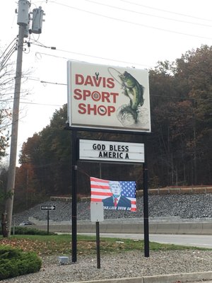 Davis Sport Shop Trump 2020 landslide.