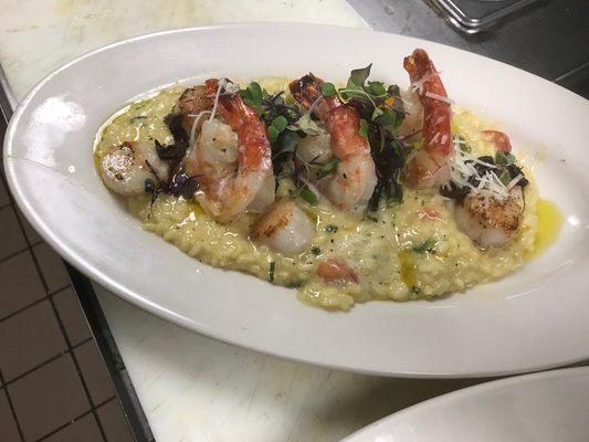 Shrimp Polenta