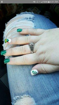 Elf nails.