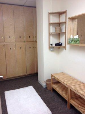 Women's Locker Room.