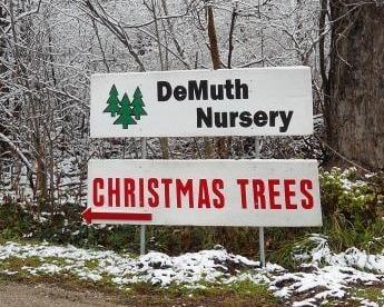 DeMuth Nursery Sign