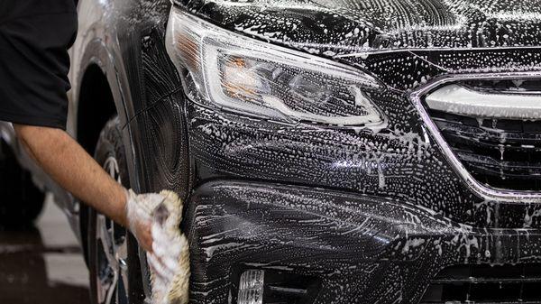 Exterior detail on a Subaru Outback