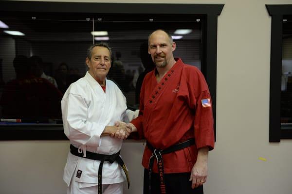 10th Degree Black Belt, 1st United States Champion, know as the Father of American Karate. My friend...