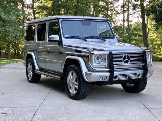 Mercedes G550: 1.5-Stage Correction, Loaded Interior