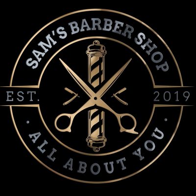 Sam's Barber Shop new Logo