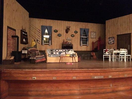 Our set for "The Foreigner" in Fall of 2018