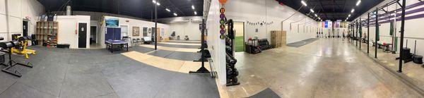 Olympic lifting and CrossFit rooms