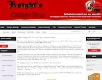 Knights College Town - Ecommerce website