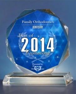 Family Orthodontics named best of Cumming!